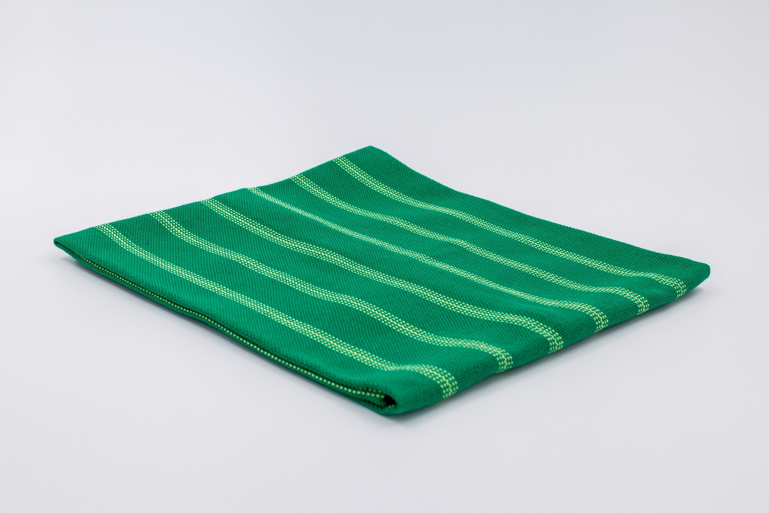 Handtuch grün gewoben 50x80cm